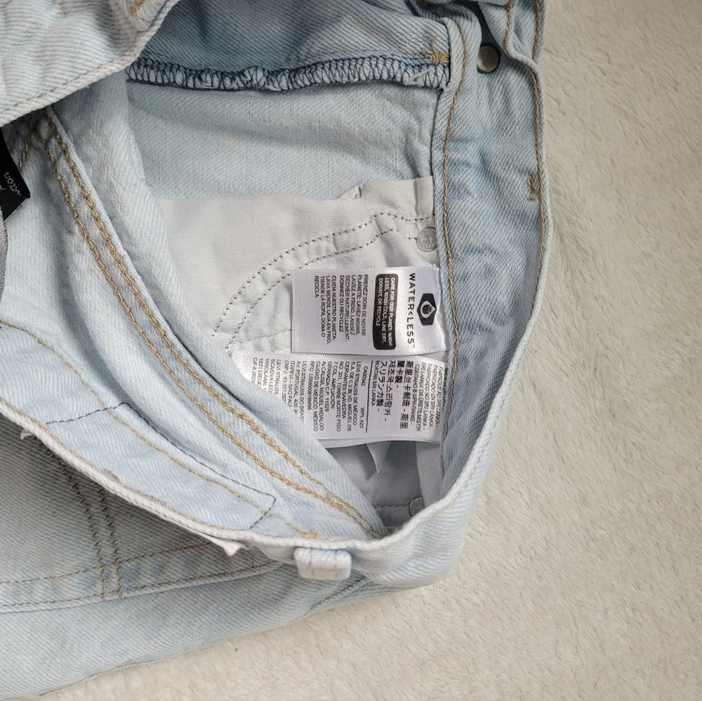 Light Blue Denim Women's Shorts